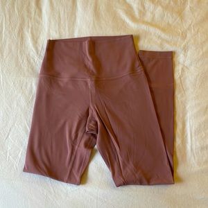 Blush align lululemon leggings